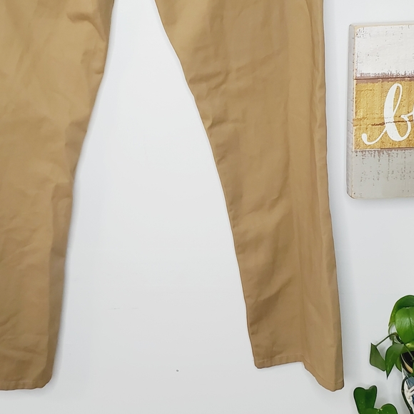 NWT Chaps 5 Pocket Twill Khaki Pants Tan 38 x 30 - Picture 9 of 10